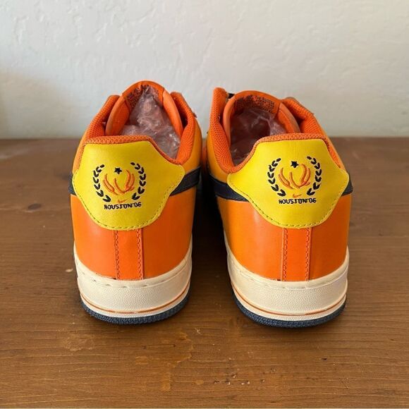 Nike Mens Air Force 1 Houston Astros 06 LE Sneaker Shoes Orange 312945-841 13. main image 5